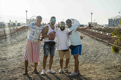 Grupo de amigos Los Pineros de Granada.