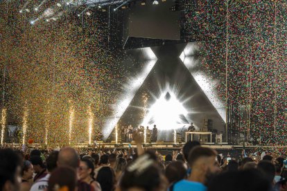 Miles de personas disfrutaron del cierre del último día del Dreambeach.