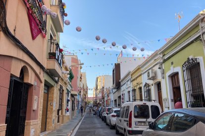 La calle más bonita del barrio.