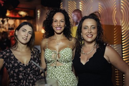 Mely, María José y Noelia.