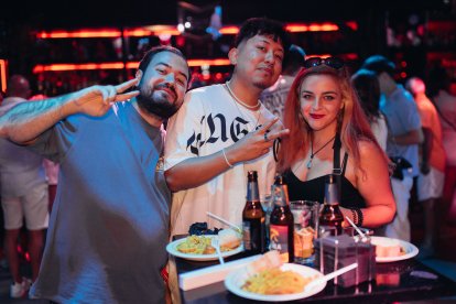 Perchi, Ryan y Rosa.