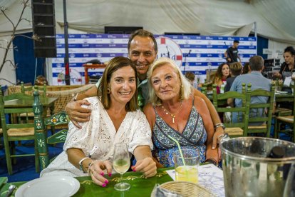 Irene Revelles, Pablo Barenguel y Beatriz Moreno.