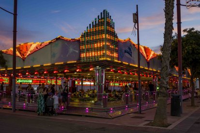 Los coches de choque, el gran clásico de todas las ferias.