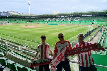 Aficionados del Almería.