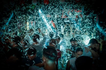 Espectacular noche de sábado en Sala Berlín.