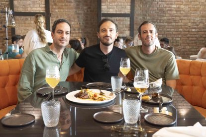 Javier Marín, Daniel García y Nacho Spinola.