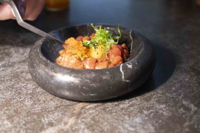 Uno de los platos de Alquímico.