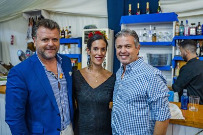  Joaquín Torrecillas, Cristina Murcia y Pablo Lacampra.