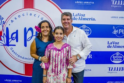 Susana Uroz, Marta García y José Ignacio García.