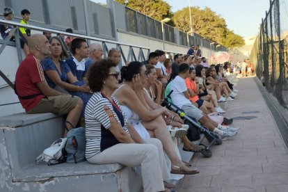 Todo el público que acudió a ver el torneo.