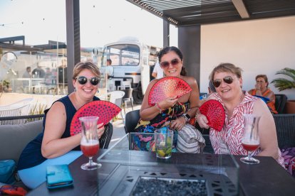 Sandra Sanz, Angu Soto y María Ángeles Martos.