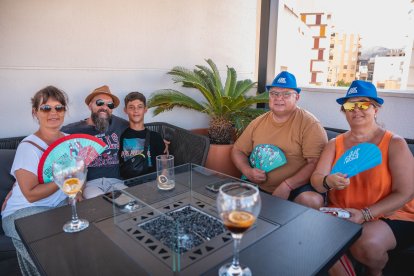 Carmen, Javier, Alex, Nieves y Cayetano.