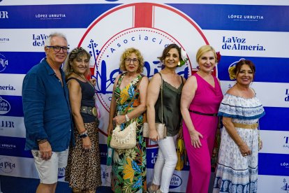 Miguel Alarcón; Lola Zapata, de Alborán Motor Toyota y Ejido Motor; Puri Torrecillas; María Ortiz, psicóloga; María Dolores Linares Salinas, profesora; e Inma Solera, cocinera.