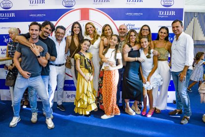 Familia Villa Magna, con la presencia de la popular Lidia Torrent.