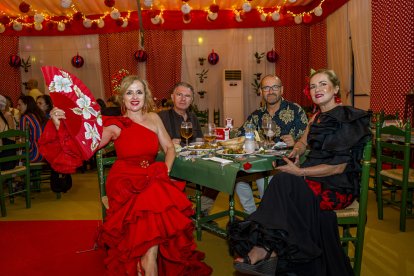 Asunción Martínez, Nieves Pérez, Carlos Robles y Ángel Ruiz.