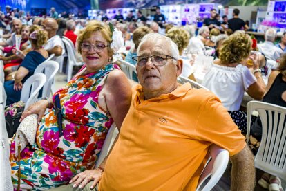 Homenaje a los Mayores en la Caseta Municipal.