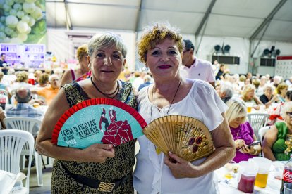 Homenaje a los Mayores en la Caseta Municipal.