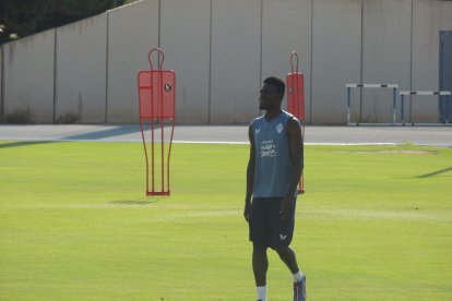 El centrocampista Baba.