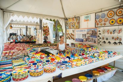 La alfarería y cerámica, en exposición durante la Feria.