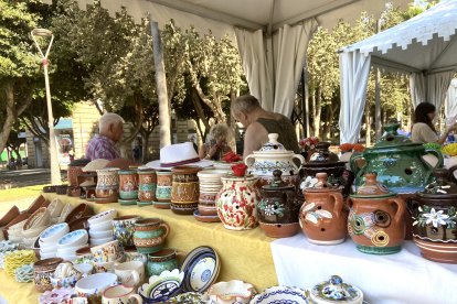 Feria de alfarería este martes a mediodía.