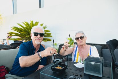 El matrimonio Iñaki Iracheta y Giuliana Chiacchiarini, de Bilbao e Italia.