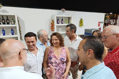 Directivos del CSIF reciben a las autoridades políticas.