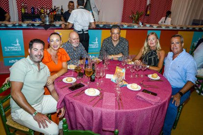 Luis Miguel Fernández, María Luisa Montero, Manuel López, Juan Miguel Fernández, Paloma Fernández y Francisco Acacio.