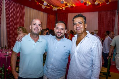 Goyo Sánchez, Luis José Martínez y José Antonio Ramos.