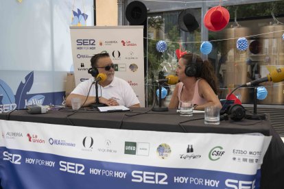 Aránzazu Martín, delegada del Gobierno de la Junta de Andalucía en Almería, animó a todos los almerienses a disfrutar de las fiestas en honor a la patrona.