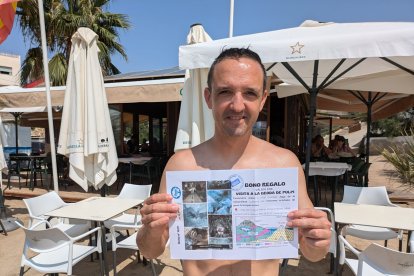 Pedro Alfonso ganó una entrada para la Geoda Gigante de Pulpí.