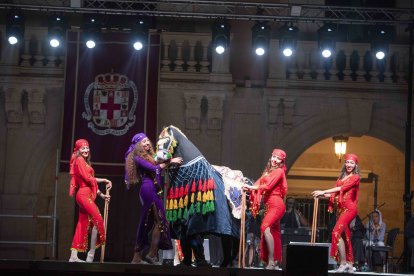 El escenario del Festival Internacional de Folclore de Almería.