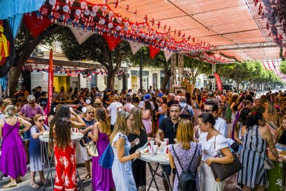 Ambiente general en el ambigú de la Estrella.