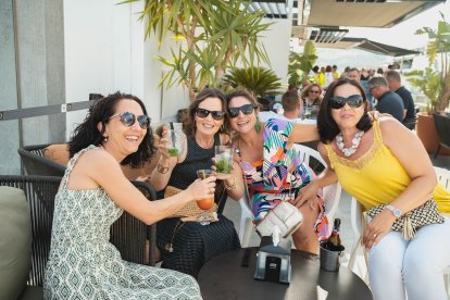 Anabel Navarro, Mónica Yeste, Sonia Almansa y Inma Martínez, de Baza y Macael.