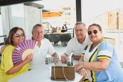 Eva, Antonio Toro, Juanjo y Maca.