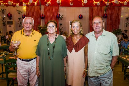 Mari Carmen Roldán, Paco Martínez, Juan Berenguel Escobar y Loli Trini Bayo.