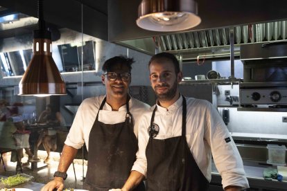 Dared y Jose María Jiménez, cocineros del restaurante Alquímico.