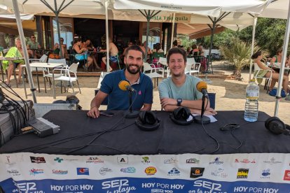 Daniel Valdivieso, de Bitprom, durante la entrevista ayer en la Cadena SER.