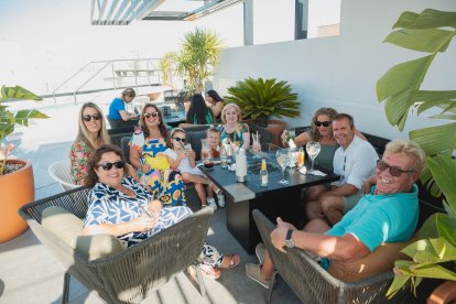María Magdalena, Carmen, Malú, María, Javi, Custodia, Isa, Juanfran y Nicolás.