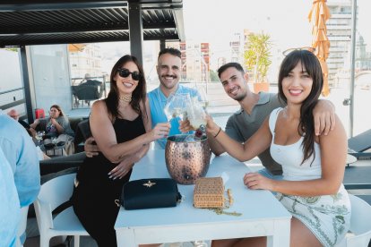 Arantxa Prieto, Alberto Asensio, Alberto Flores y Lorena Gázquez.