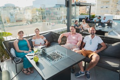 Pilar Martínez, Silvia lozano, Alberto Martín y Francisco Marín.