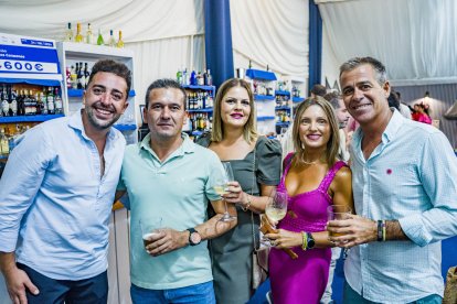 Javier Romera, Francisco, Beatriz Guardia, Elena Fernández y Juan.