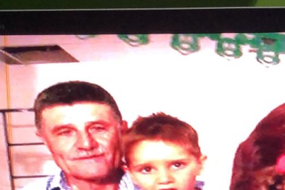 Siempre rodeado de la familia.