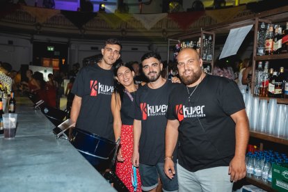 Iván Barragán, Sonia González, Ricardo Arbeloa y Juan Miguel Santiago.