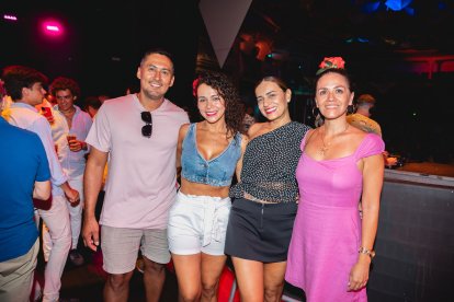 Silvio García, Liliana Ortigoza, Julieth Ortigoza y Leticia Céspedes.