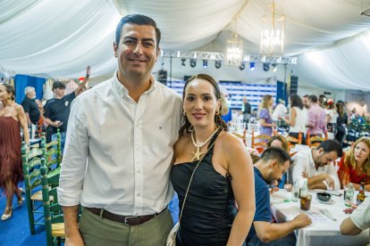 José Francisco Garrido, alcalde de Níjar, y Alicia Rodríguez.