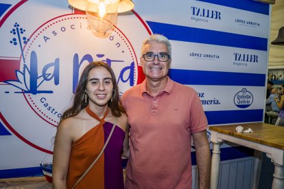 Francisco Caravaca y su hija Aida Caravaca.