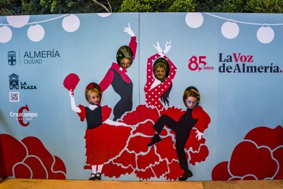 Aitana y Javier Gálvez, Manola Sánchez y Ricardo Guardia.