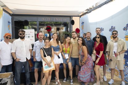 Laura Martínez, presidenta de LA VOZ, junto al resto del equipo: David Hernández, Víctor Navarro, Francisco G. Luque, Karolina Lewandoska, Elena Ortuño, G. N. Yacuzzi, Bego Cánovas, Evaristo Martínez, Natalia Estrada, Alberto Godoy y M. R. Cárdenas.