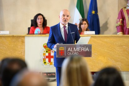 Jesús Vigorra, rememorando la gesta de Los Coloraos en el homenaje de este 2024.