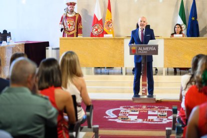 Jesús Vigorra, rememorando la gesta de Los Coloraos en el homenaje de este 2024.